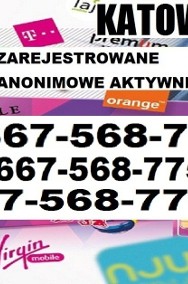 KARTY SIM PREPAID KARTA AKTYWNA STARTERY ZAREJESTROWANE DETAL gsm 5g lte-3