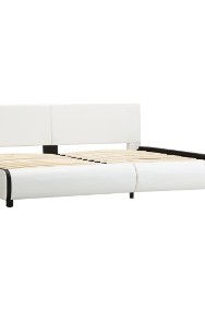vidaXL Rama łóżka z szufladami, biała, sztuczna skóra, 180x200 cm 284947-2