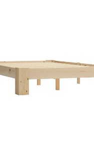 vidaXL Rama łóżka, lite drewno sosnowe, 120 x 200 cm 283282-2