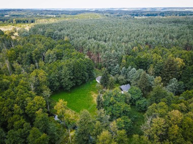 Leśniczówka w parku krajobrazowym, bez sąsiadów, wokół tylko lasy-1