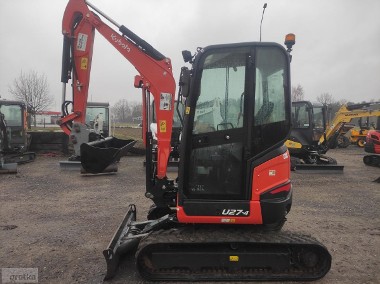 Minikoparka Kubota U 27-4 2021r 1000mtg hydrauliczne szybkozłącze-1