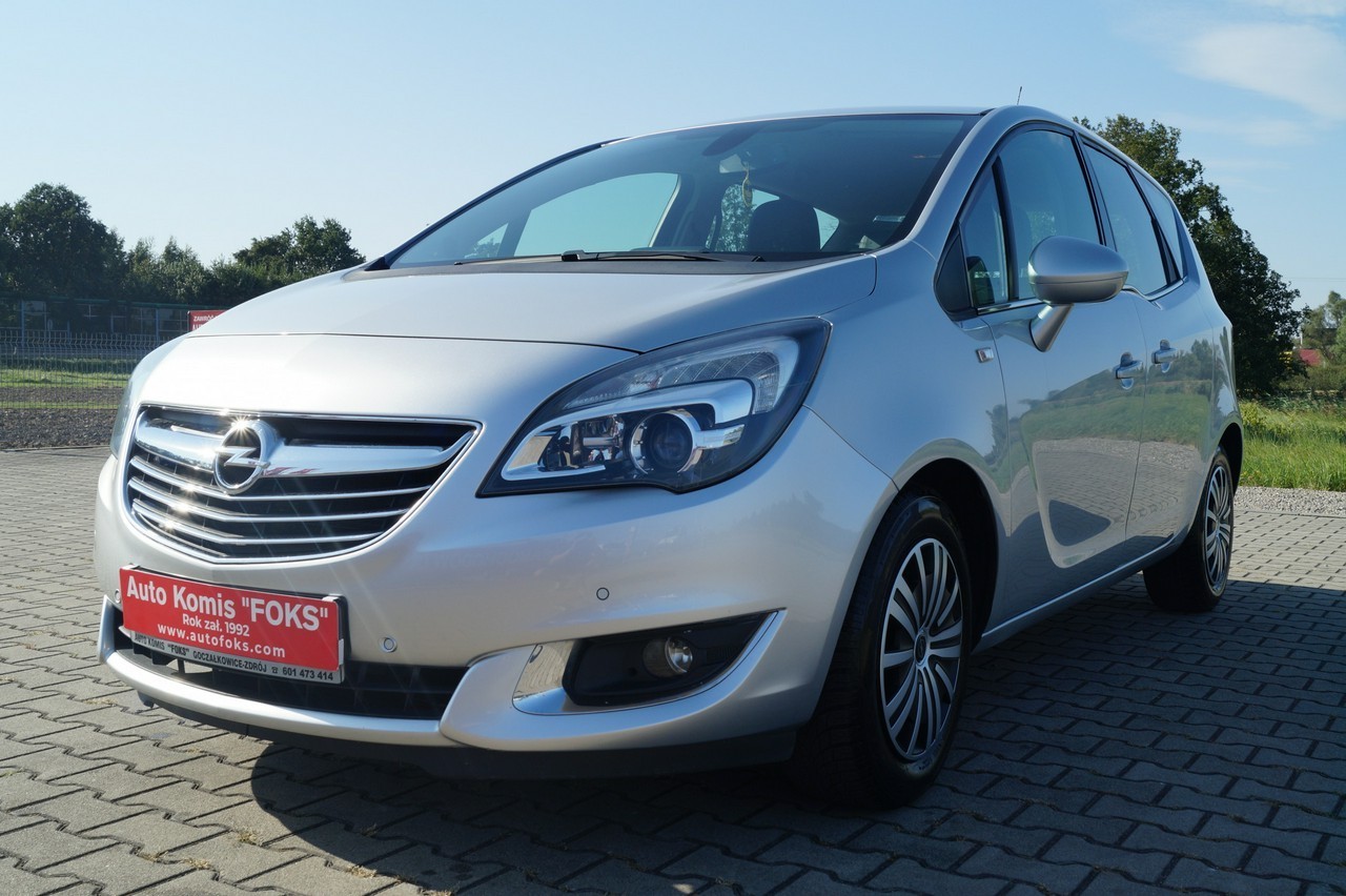 Opel Meriva B Z Niemiec lift pół skóral ,kimatr. grz. kier. -fotele, led 1,4 120 k