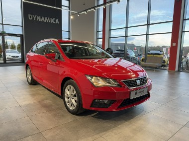 SEAT Leon III ST Style 1.6TDI 115KM M5 2019 r., salon PL, I właściciel, f-a VAT-1