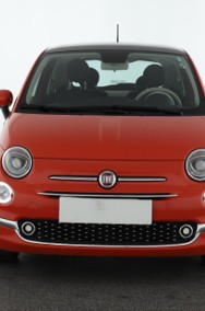 Fiat 500 , Salon Polska, 1. Właściciel, Serwis ASO, VAT 23%, Skóra,-2