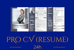 Profesjonalne CV/Idealne dla TOP menedżerów/W różnych językach/Gotowe w 24h