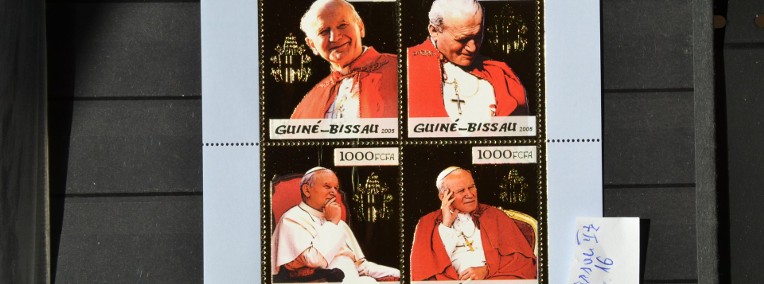 Papież Jan Paweł II Gwinea Bissau II ** Wg Ks Chrostowskiego 16 ark 10-1
