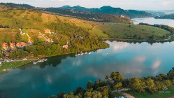 Pieniny noclegi - jezioro czorsztyńskie , trasa rowerowa