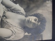 portret kobiety  stare zdjęcie kartonikowe przedwojenne fotografia pocztówka 
