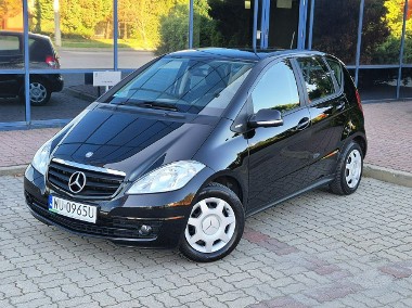 Mercedes-Benz Klasa A W169 benzyna * manual * GWARANCJA * grzane fotele * serwis * warszawa-1