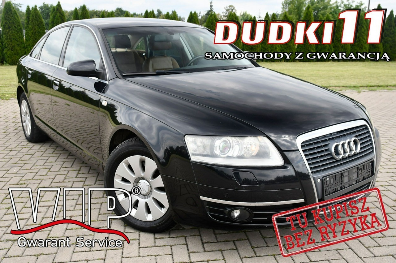 Audi A6 III (C6) 2,4benzyna Manual,Skóry,Klimatr 2 str.Parktronic,Xenony.OKAZJA