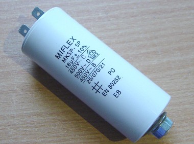 Kondensator rozruchowy 16µF MKSP-5P-1