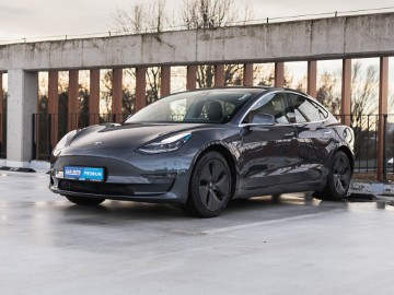 Tesla Model 3 , SoH 84%, Serwis ASO, Automat, VAT 23%, Skóra, Navi,