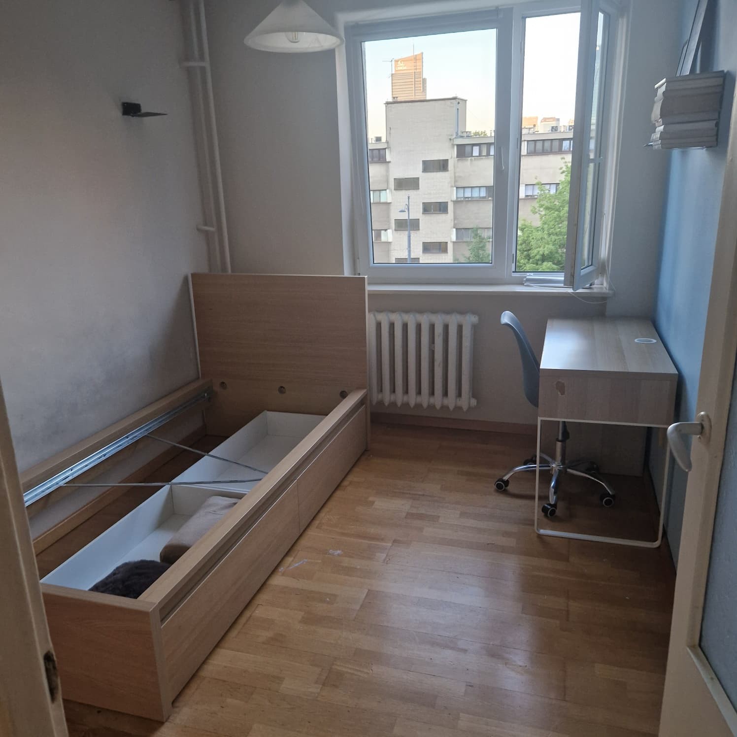 Do wynajęcia 2-pokojowe mieszkanie – Warszawa, Wola, Czyste - Widok 3