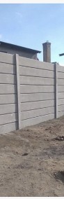 Betonowe ogrodzenie, betony, płot, płyta betonowa-4