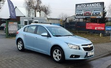 Chevrolet Cruze Serwisowany w ASO/ Czujniki parkowania/ Tempomat/Alufelgi/Hak/ Zadba