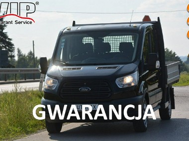 Ford Transit 2.2TDCI doinwestowany 7 osobowy dubel kabina skrzynia gwarancja doka-1