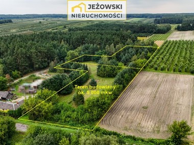 Działka bud-rolna, 1,1 ha, Mazanów, woda, prąd.-1