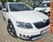 Skoda Octavia III Scout, 4x4,automat, tempomat aktywny, grzane fotele,skóra,alkantara