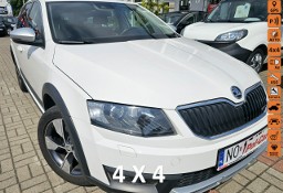 Skoda Octavia III Scout, 4x4,automat, tempomat aktywny, grzane fotele,skóra,alkantara