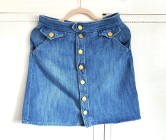 Jeansowa spódnica mini 40 L Isabel Marant Etoile Odelle dżins bawełna
