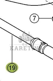 CLAAS Jaguar 970 Wałek Wtykowy Wał Osi Napędowej 0007693431 0007693340 00 0769 343 1 00 0769 334 0-3