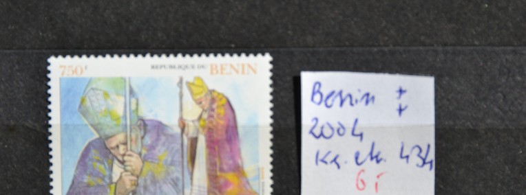 Papież Jan Paweł II Benin ** Wg Ks. Chrostowskiego poz. 434-1