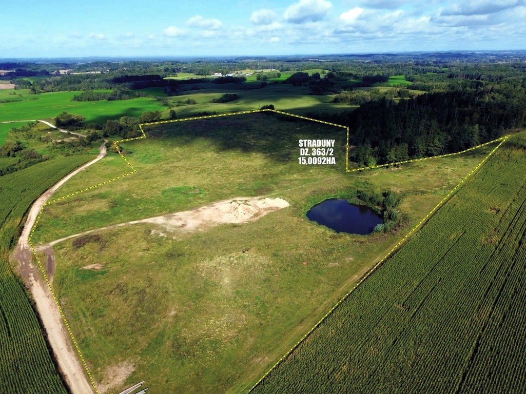 Działka na sprzedaż, 150092 m², Ełk Straduny - Widok 3
