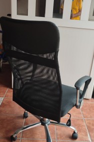   Fotel biurowy MARKUS z IKEI czarny sprzedam-2