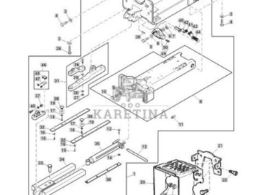 John Deere 7830 Zaczep Prowadnica Rama RE215761 AL159302 RE216784-2