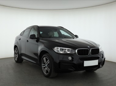 BMW X6 F16 , Salon Polska, Serwis ASO, 259 KM, Automat, Skóra, Navi,-1