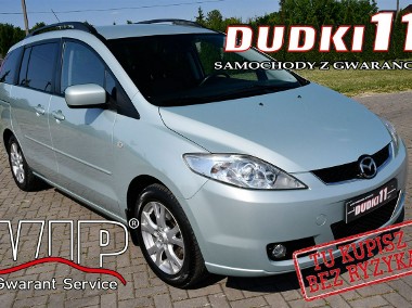 Mazda 5 I 1,8b DUDKI11 7 Foteli,Hak,Parktronic, El.szyby.Centralka,kredyt.OKAZ-1