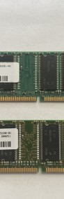 Pamięć RAM 2x Micron 256 MB DDR PC2700 333 MHz-3