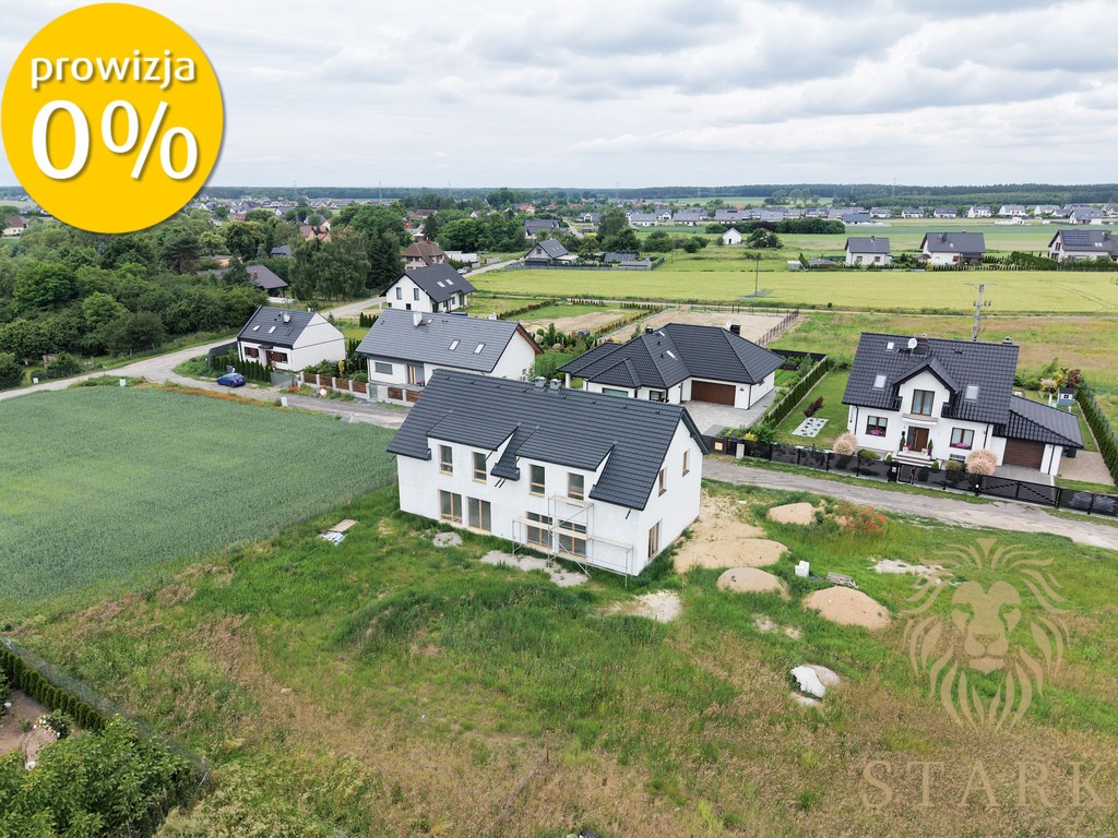 Bliźniak, 3 sypialnie, Grzędzice