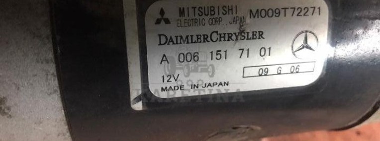 Rozrusznik Mitsubishi Mercedes-Benz OM 942.991-1