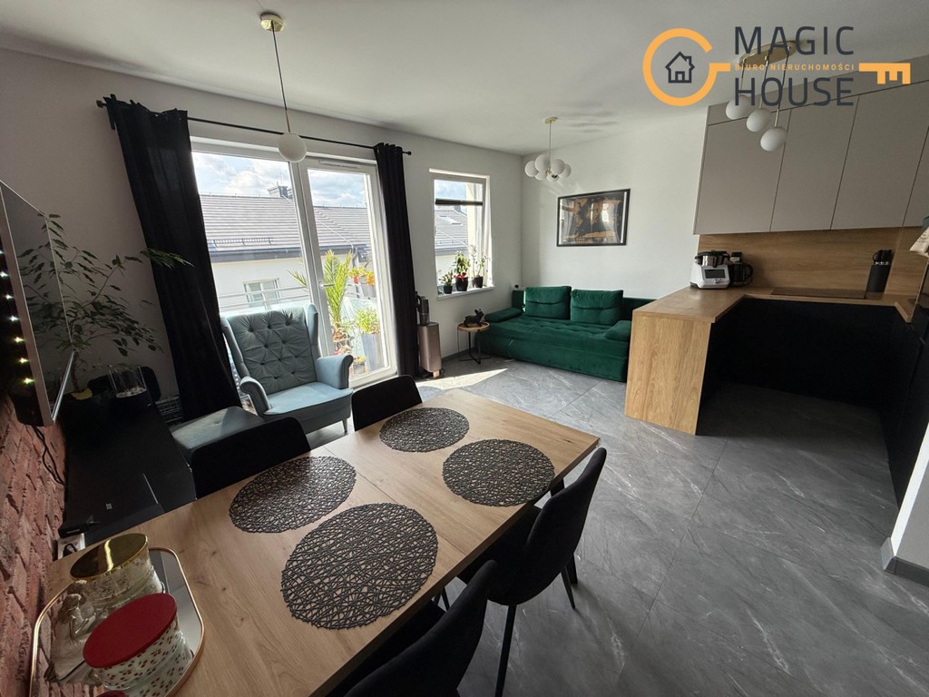 Nowoczesne 80 m² | Poddasze | Borkowo | 2023