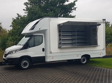 SKLEP BAR FOODTRUCK KONTENER NISKOPODŁOGOWY 4,44x2,23x2,42 KLIMA AC KRAJOWY-1