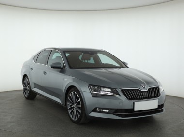 Skoda Superb III , Salon Polska, Serwis ASO, Automat, Skóra, Navi, Xenon,-1