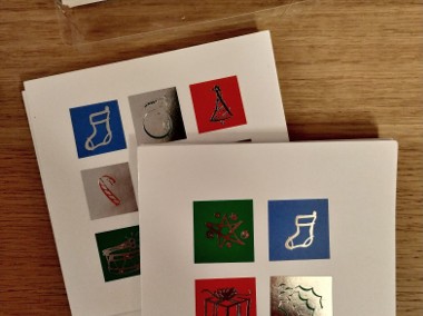Kartki świąteczne z kopertami Marks & Spencer - 17 sztuk - nowe-1