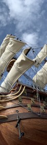 Drewniana Replika statku żaglowca HMS Victory 90cm-3