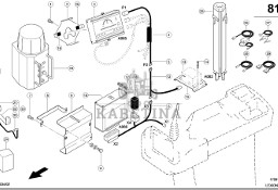 Claas Lexion 600 MODUŁ 0000151214 (Monitor; outback gps układ kierowniczy)