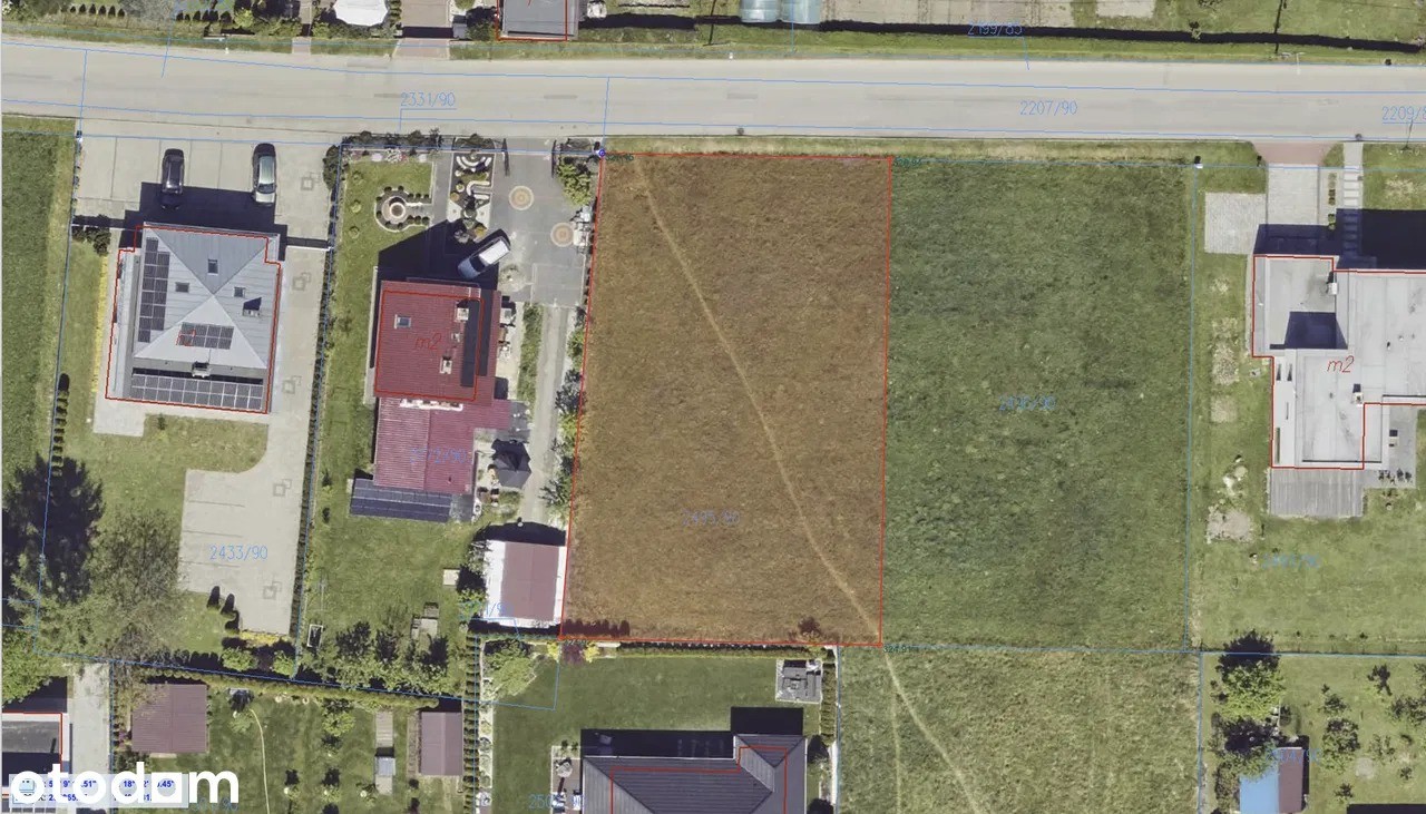 Działka pod zabudowę mieszkalno-usługową | Łaziska Dolne | 1000 m² – pohled 4