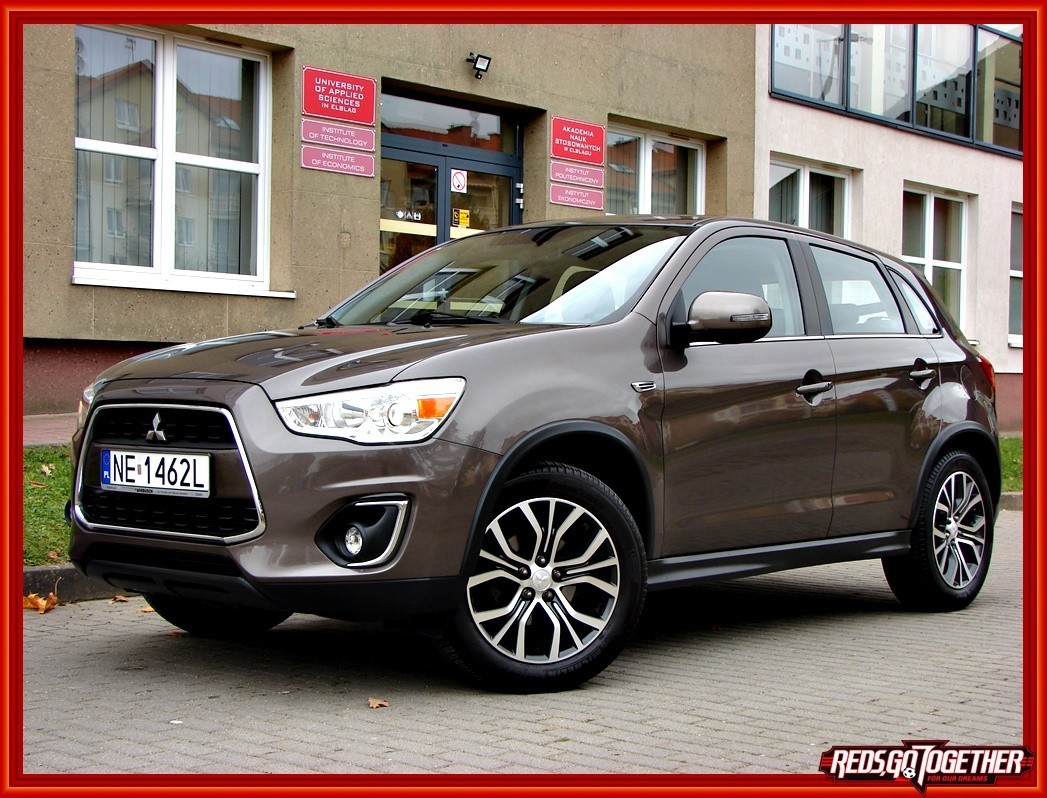 Mitsubishi ASX Zarejestrowany Lift 1.6i 117KM Kamera Alu18 Grzane fotele Serwis