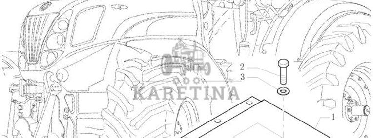 New Holland T6010 Moduł 84225102-1