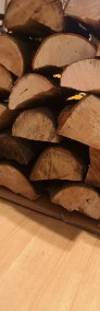 Grube, suche drewno kominkowe BUK.  Drewno opałowe bukowe worek 25kg-3