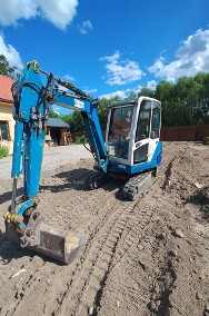 Minikoparka Hitachi ZX 25 silnik Kubota mocna hydraulika długie ramie 2,5 t-2