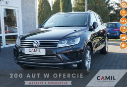 Volkswagen Touareg II w wersji Exclusive, bogate wyposażenie, super stan, rok gwarancji,