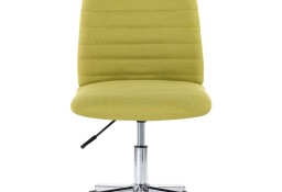 vidaXL Krzesła stołowe, 6 szt., zielone, tapicerowane tkaniną3056545