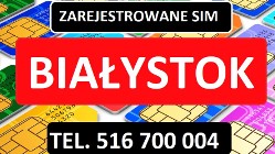 ZAREJESTROWANE KARTY SIM Białystok czeskie karty SIM prepaid zdalna rejestracja