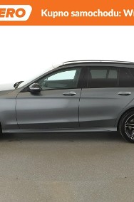 Mercedes-Benz Klasa C W205 mHEV 4x4 automat multibeam LED skóra/alcantara panorama virtual cocp-2