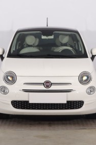 Fiat 500 , Salon Polska, Serwis ASO, Automat, Klima, Tempomat,-2